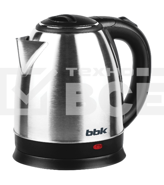 Чайник электрический BBK EK1503S черный/нержавеющая сталь