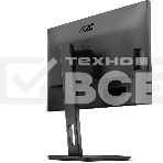 Монитор 27' AOC Q27P3CV IPS 2560x1440, 75 Гц, 4 мс, 16:9, 350 кд/м², 2xHDMI 1.4, DisplayPort 1.2, USB-концентратор (4x USB 3.0), 2.5 Gigabit Ethernet, встроенные динамики, черный, фото6