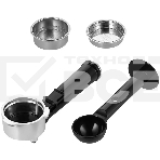 Кофеварка рожковая Kitfort КТ-7515 серебристый, исп. кофе - молотый, 1 л, 1450 Вт, 15 бар, фото3