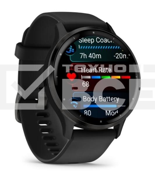 Умные часы Garmin Venu 3 черный 45мм