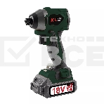 Профессиональный бесщеточный винтоверт аккумуляторный KLPRO KLDV18BH-50 (18В, Li-ion-2шт, 5.0А·ч, 220Нм, 2 скорости, подсветка,З/У,в кейсе), фото 1