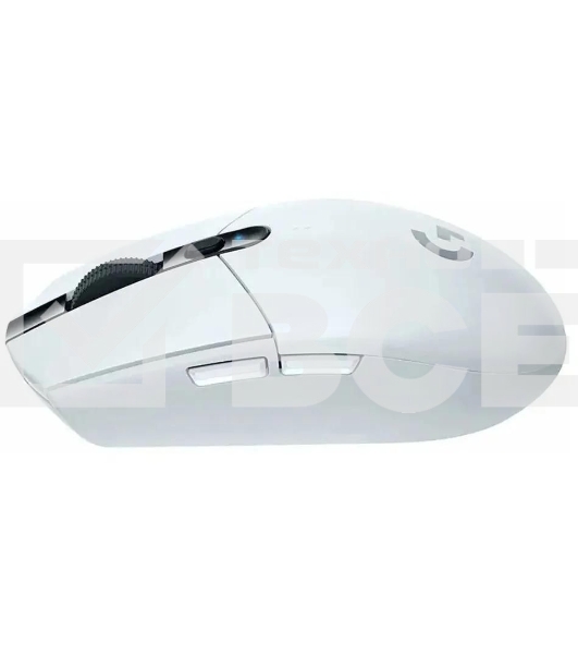 Мышь беспроводная Logitech G304 Lightspeed белый, 12000 dpi, радиоканал, USB, кнопки - 6
