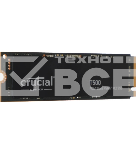 Накопитель SSD Crucial T500 4Tb PCIe Gen4 NVMe M.2 SSD CT4000T500SSD3