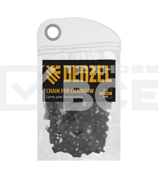 Цепь для бензопилы Denzel DGS-4516P, шина 40 см (16'), шаг 0,325', паз 1,5 мм, 64 звена