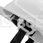 Каска защитная ударопрочная Denzel ABS/PC, плавная регулировка, модель 