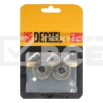 Подающий ролик Denzel зубчатый профиль под флюсовую проволоку 0,8-1мм, 2 шт, фото 1