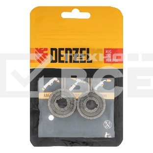 Подающий ролик Denzel зубчатый профиль под флюсовую проволоку 0,8-1мм, 2 шт