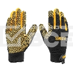 Перчатки универсальные Denzel 67999 силиконовое нанесение, размер 9, фото 1