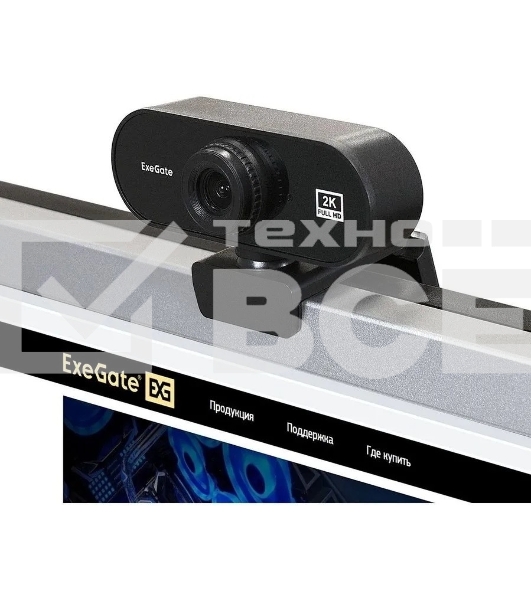 Веб-камера ExeGate EX287380RUS Stream C940 2K T-Tripod (матрица 1/3