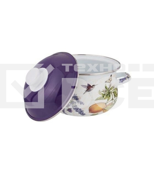 Кастрюля AGNESS 934-546 Прованс лимоны, 2.0 л