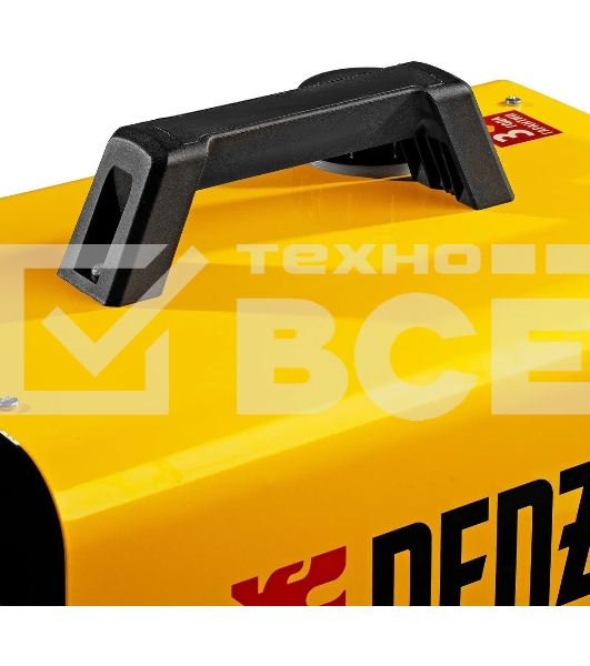 Дизельная тепловая портативная пушка Denzel Flame-5, 5кВт, 300м3/ч, непр.наг., циф. терм.