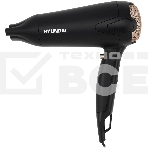 Фен Hyundai H-HDI0755 черный матовый, 2000 Вт, ионизация, фото 1