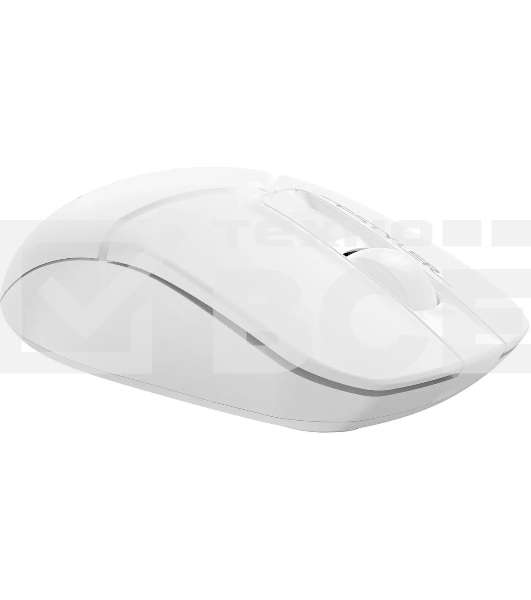 Мышь беспроводная A4Tech Fstyler FG12 белый, 1200 dpi, радиоканал, USB, кнопки - 3