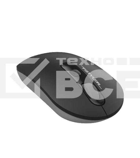 Мышь беспроводная A4Tech Fstyler FG20 серый, 2000 dpi, радиоканал, USB, кнопки - 4