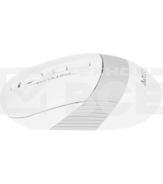 Мышь беспроводная A4Tech Fstyler FG10S белый/серый, 2000 dpi, радиоканал, USB, кнопки - 4