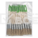 Кисть флейцевая Сибртех, 50, 8, натуральная щетина, пластиковая рукоятка, 10шт, фото4