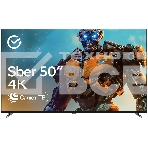Телевизор Sber 50' SDX-50UQ6032 темно-серый DLED UHD Smart TV SBER, фото 1
