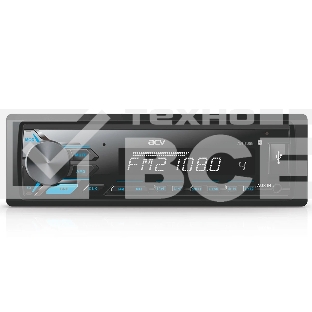Автомагнитола ACV AVS-812BW, 1 DIN, Bluetooth, USB Type-A, AUX