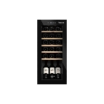 Винный шкаф Libhof GM-18 черный, 53 л, 1 отсек, 18 бут., класс A, фото 1