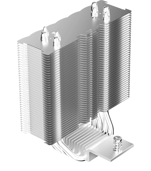 Кулер для процессора CPU Cooler Ocypus Delta A40 EX BK Digital (200W, 4-pin PWM, LED temp., 157mm, Al/Cu, 4x6mm, ARGB, 1x120mm, 60CFM, 31dBA, 1600RPM, S: 1851/1700/1200/115X, AM5/AM4, black)