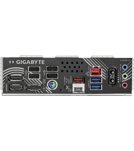 Материнская плата Gigabyte B850M EAGLE WIFI6E, AM5, AMD B850, 4xDDR5, 4xSATA, 2xM.2, 1xPCIe 5.0 x16, 1xPCIe 3.0 x16, 1xHDMI, 2xDP, 1x2.5Gb LAN, Wi-Fi 6E, Bluetooth 5.3, 1xUSB-C 10Gbps, 2xUSB-A 10Gbps, 2xUSB-A 5Gbps, 4xUSB-A 2.0, 1xPS/2, 3x3.5 мм, 7.1, mATX