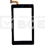 Сенсорное стекло (тачскрин) для Prestigio Grace 4327 3G, черное, фото 1