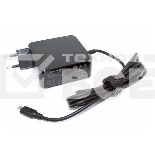 Блок питания (сетевой адаптер) Amperin 5V 3A - 20V 4,5A 90W Type-C, квадратный корпус
