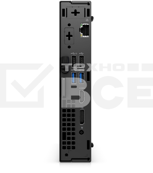 Компьютер Dell Optiplex 7010 Micro i5 13500T (2) 8Gb SSD256Gb UHDG 770 Linux GbitEth WiFi BT 260W мышь клавиатура черный (7010-5820)