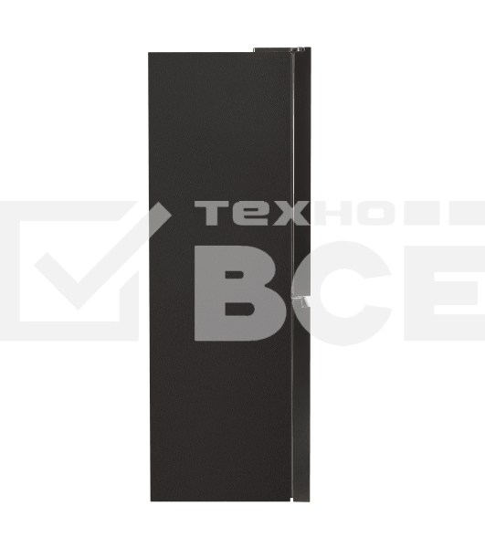 Холодильник Maunfeld MFF183NFSBE черная нержавеющая сталь трехкамерный инвертор 405л морозилка снизу