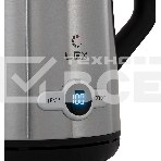 Чайник LEX LX 30022-1, брашированная сталь, фото3