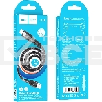 Кабель Hoco U110 Type-C USB (m)-USB Type-C (m) 1.2м черный коробка, фото4