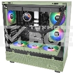 Комплект вентиляторов для корпуса Thermaltake CT140 EX Reverse ARGB Sync (3 шт.) зеленый, 140 мм, 1800 об/мин, 32.8 дБ, 4 pin, фото2