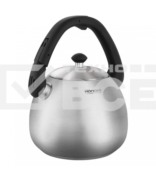 Чайник металлический Rondell Esfera RDS-1656, 3л, стальной
