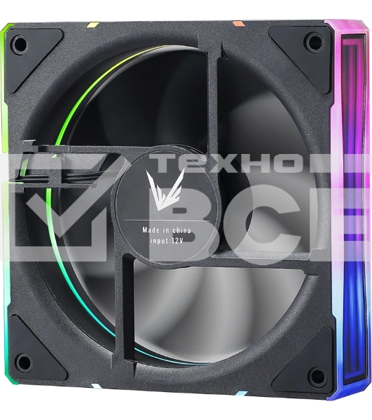 Вентилятор для корпуса Aerocool / Formula Floe Plus 12BK ARPW ARGB черный, 120 мм, 1500 об/мин, 26.8 дБ, 4 pin