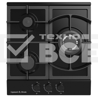 Газовая варочная панель Zigmund & Shtain G 14.4 B независимая, черный