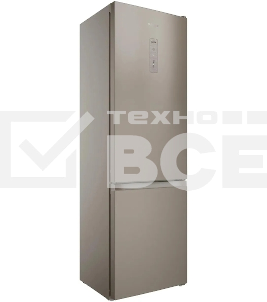 Холодильник Hotpoint HT 6200 BZ бронзовый двухкамерный 240/83л морозилка снизу, No Frost