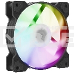 Вентилятор для корпуса Powercase M2 черный, 120 мм, 1500 об/мин, 29.58 дБ, 4 pin, фото 1