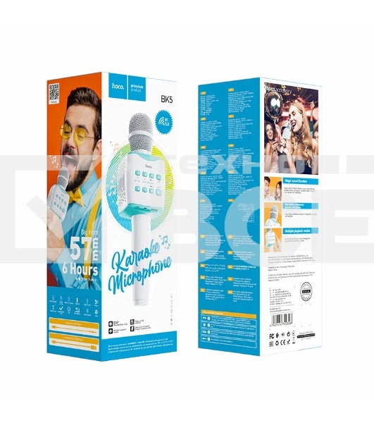 Караоке-микрофон HOCO (6931474742308) BK5 Blue