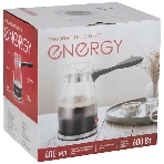 Турка электрическая Energy EN-297 стекло, 0,4 л, 600 Вт, фото2