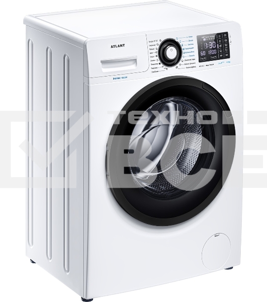 Стиральная машина Атлант СМА 80С1414-C-02 белая, загрузка фронтальная 8кг, 1400 об/мин., класс: A