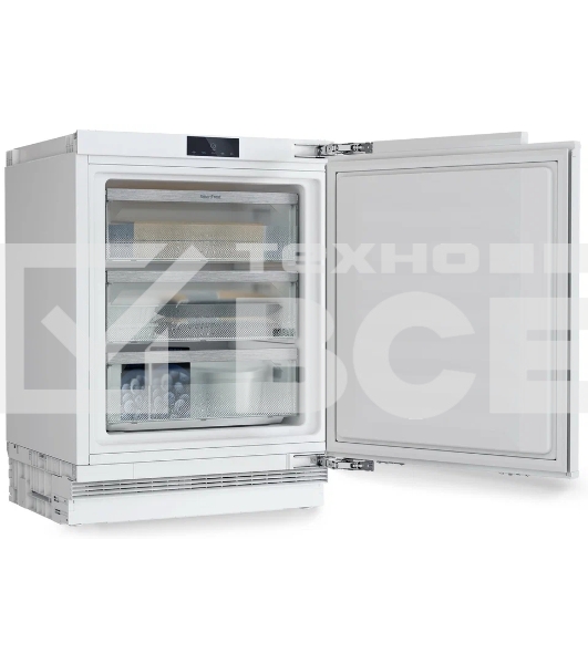 Встраиваемая морозильная камера Liebherr Pure, высота 82-88 см, door-on-door, SmartFrost, сенсорная электроника за дверью.