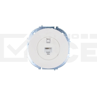 Розетка компьютерная СП OSEN RJ45 кат.6 механизм бел. LEZARD 743-0288-140