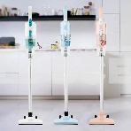 Пылесос вертикальный Kitfort KT-586-2 голубой, питание от сети, 400 Вт, уборка сухая, пылесборник 1,2 л, фото2