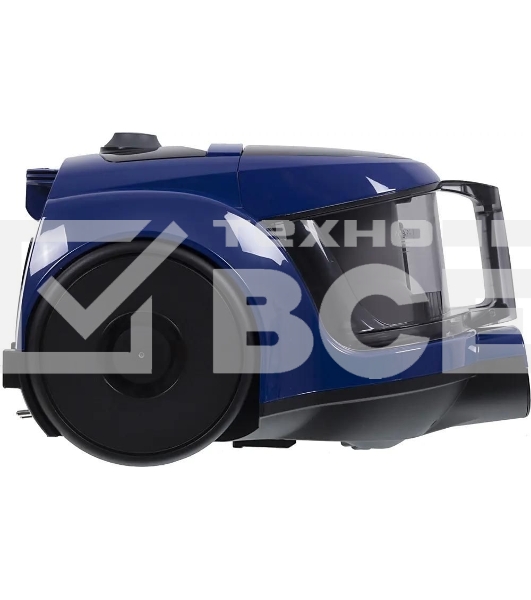 Пылесос Samsung VCC4520S36 синий/черный, 350/1600 Вт, уборка сухая, пылесборник контейнер 1.3 л