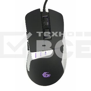 Мышь проводная Gembird MG-520 черный, 3200 dpi, USB, кнопки - 6