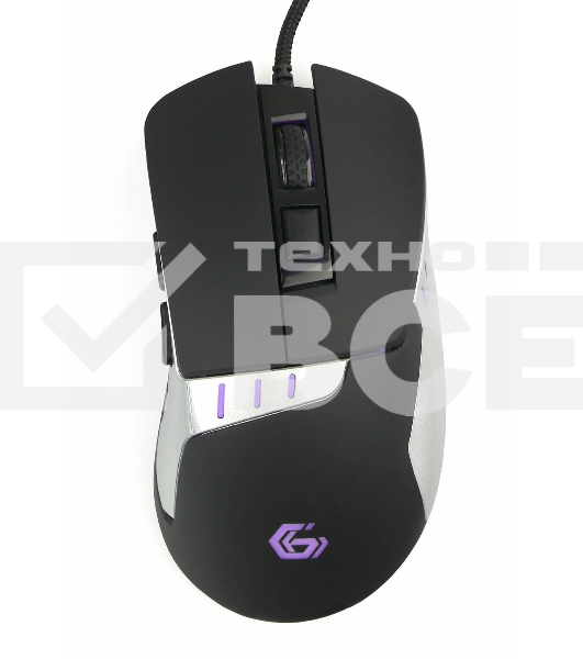 Мышь проводная Gembird MG-520 черный, 3200 dpi, USB, кнопки - 6