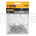 Заклепки алюминиевые Denzel, 5/32'-5/8', 4 х 15 мм, 50 шт., фото3