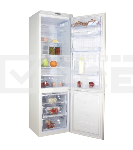 Холодильник DON R-295 NG нерж сталь двухкамерный 259/101л морозилка снизу