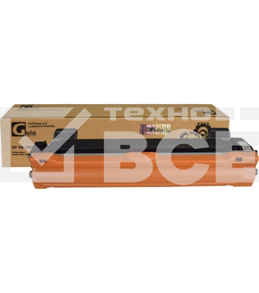 Картридж GP-TN-1095 для принтеров Brother DCP-1602R/HL-1202R 1500 копий GalaPrint