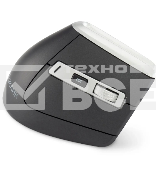 Мышь беспроводная Oklick 991MW серый, 2400 dpi, радиоканал, Bluetooth, USB, кнопки - 7